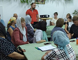 В храме великомученика Пантелеимона г. Гуково состоялось родительское собрание учеников воскресной школы и воспитанников учебного театра «Воскресение»
