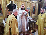 В Свято-Андреевском храме г. Миллерово молитвенно отметили Крещение Господне