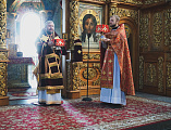 В день памяти Усекновение главы Крестителя Господня Иоанна епископ Шахтинский и Миллеровский Симон совершил Божественную литургию