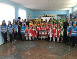 В гимназии № 12 г. Каменск-Шахтинский состоялось мероприятие «Мы объявляем войну ДТП». В мероприятии принял участие иерей Олег Выборов