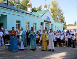 В преддверии нового учебного года в храме вмч. Пантелеимона г. Гуково состоялась детская Божественная литургия