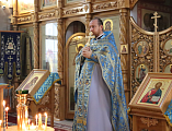 В праздник Покрова Пресвятой Богородицы казаки станицы Мало-Несветаевской посетили храм Донской иконы Богородицы г. Новошахтинска