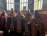 Священнослужители донецкого и тарасовского благочиний встретили святыню