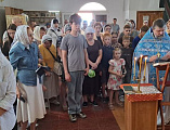 В поселке Майском отслужен молебен на начало учебного года
