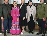 Священник принял участие в празднике юных казачат
